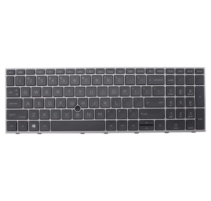 HP Teclado HP M17094-001 INGLÉS (QWERTY) International English Keyboard Zbook Fury 15 G7-1