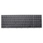 Teclado HP M17094-001 INGLÉS (QWERTY) International English Keyboard Zbook Fury 15 G7 [Reacondicionado Grado A]