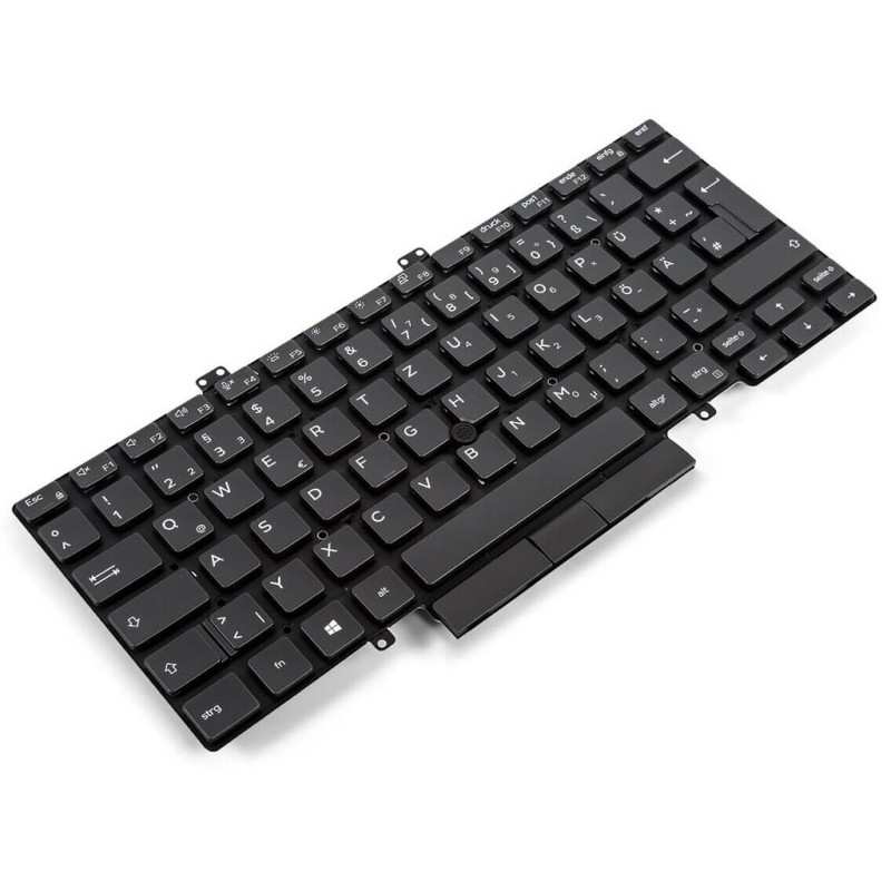 Teclado Dell 07XH1W SUECO (QWERTY), Svenskt Tangentbord Latitude 5400, 5401, 5410, 5411 Retroiluminado Negro