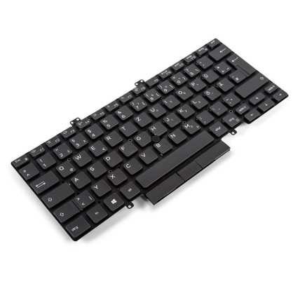 Teclado Dell 07XH1W SUECO (QWERTY), Svenskt Tangentbord Latitude 5400, 5401, 5410, 5411 Retroiluminado Negro [Reacondicionado Gr