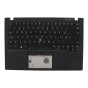 Teclado Lenovo SN20W73723 HOLANDES (QWERTY), ThinkPad Carbon X1 G7 Retroiluminado Negro [Reacondicionado Grado A]