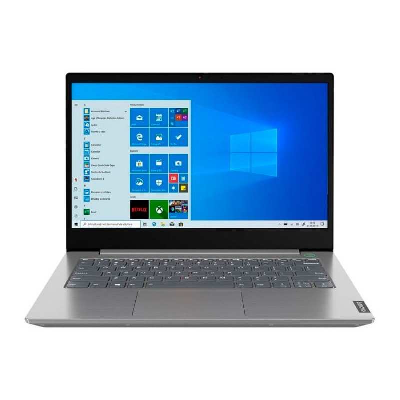 Lenovo ThinkBook 14-IIL i3-1005G1, 8GB, 256GB SSD, 14", WLAN, BT [Reacondicionado Grado A++]