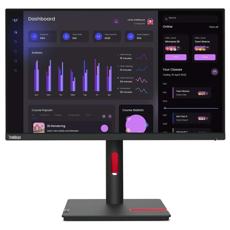 ThinkVision T24i-30 23.8" FHD/IPS Monitor [Nuevo]