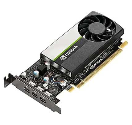 HP Nvidia T400 4GB PCI-e 3x16 LP, FH 384 CudaCores, 3x MiniDP 1.4, , Single Slot, 30W [Nuevo] HP - 2