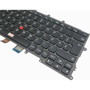 Teclado Lenovo 01AV512 ALEMÁN (QWERTZ), Deutsche Tastatur ThinkPad X260 Retroiluminado Negro [Reacondicionado Grado A] Lenovo - 