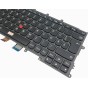 Teclado Lenovo 01AV512 ALEMÁN (QWERTZ), Deutsche Tastatur ThinkPad X260 Retroiluminado Negro [Reacondicionado Grado A]