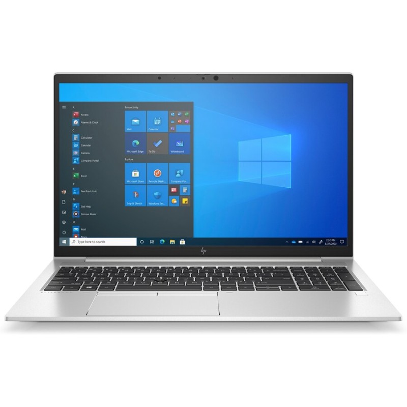 HP EliteBook 855 G8 8C R7-5850U, 16GB, 256GB-NVMe, 15.6"FHD, W10P WLAN, BT, CAM, FPR [Reacondicionado Grado B]