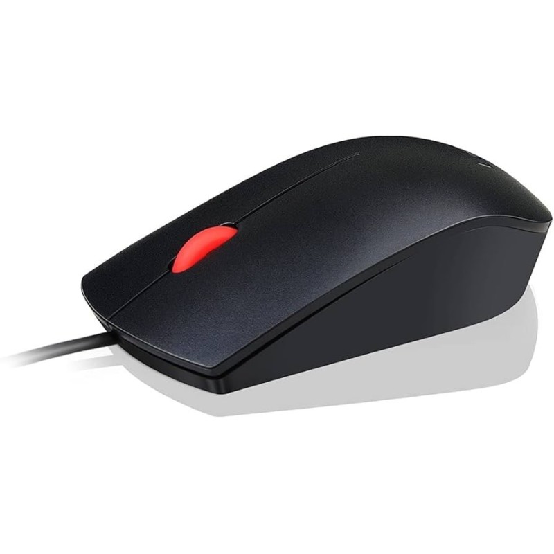 Lenovo Essential Raton Optico 1600 DPI Negro [Nuevo]