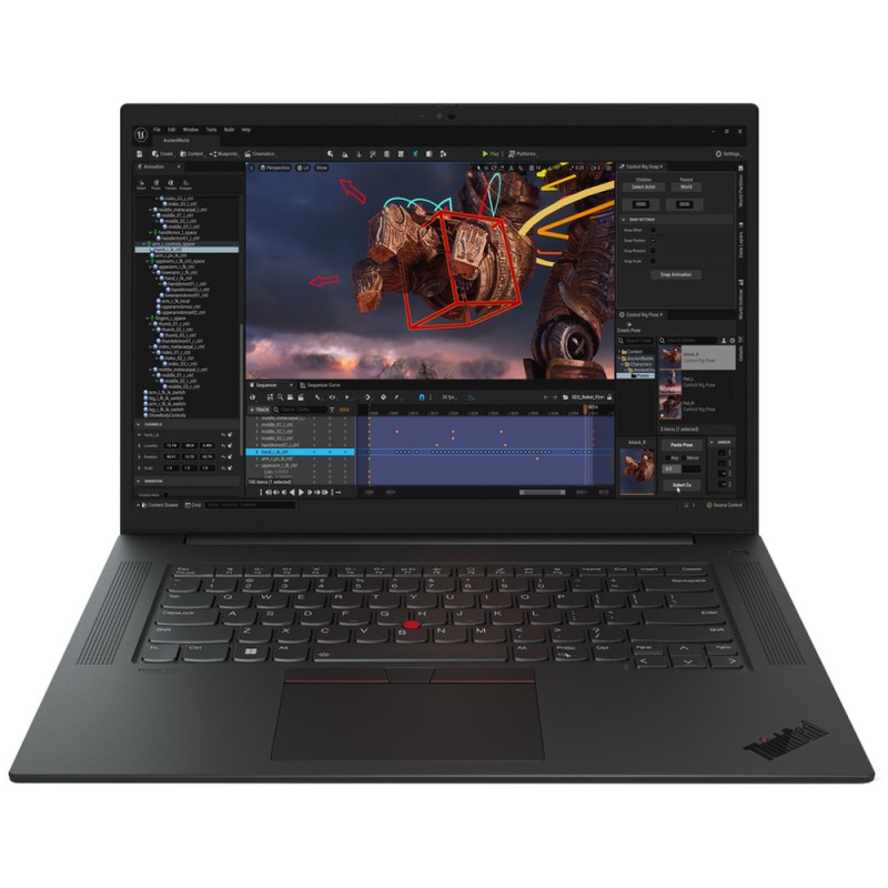 Lenovo ThinkPad G6 P16 G1 i7-12800HX, 32GB, 1TBM2, 16"WQUXGA, W11P WLAN, BT, CAM, FPR [Reacondicionado Grado A++]