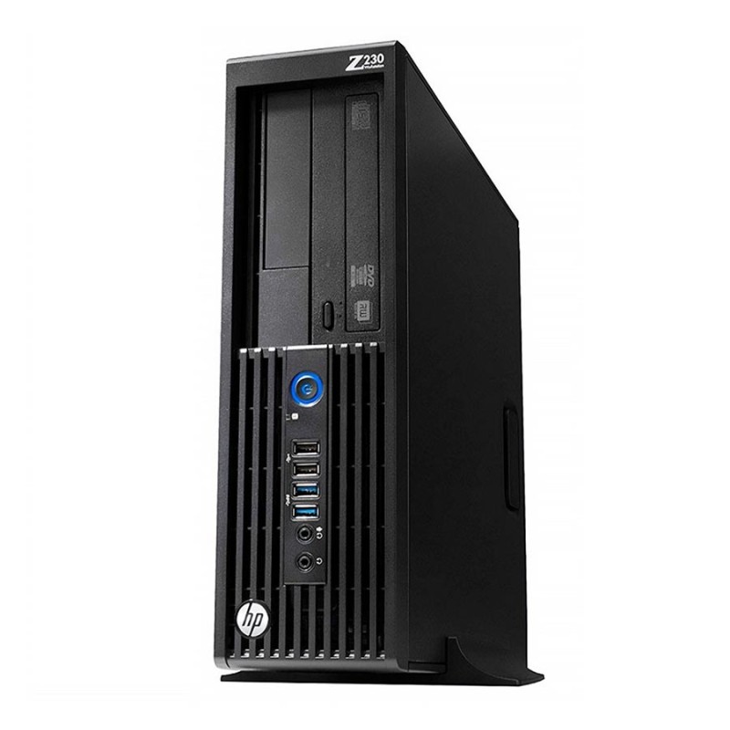HP Z230 SFF, i5-4570, 16GB RAM, 256GB-SSD, AMD Firepro W2100, W10 [Reacondicionado Grado B]