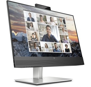 HP E24m G4 23.8" FHD USB-C Conferencing Monitor (1920x1080), HA, TI, SW, PI, USB-C, H DMI, DP, CAM, Speaker [Demo] HP - 1