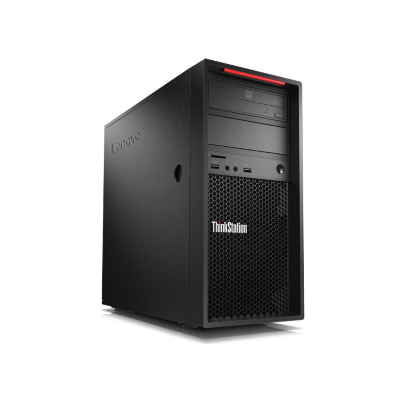 Lenovo ThinkStation P520c TWR QC W-2123, 16GB, 256GB-NVMe, W11P COA NVIDIA NVS 315, 1x16GB ECC RAM [Reacondicionado Grado A]