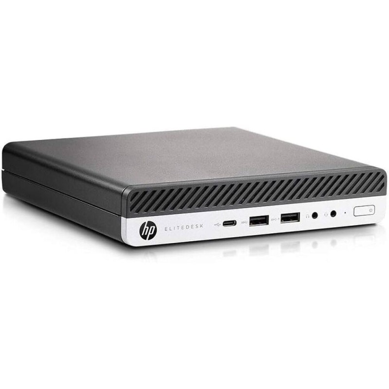 HP EliteDesk 800 G4 Mini i5-8500T, 16GB, 256GB-NVMe, W11P COA Serial Port