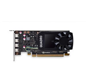 HP P1000 Nvidia T1000 4GB PCIe 3x16 LP, FH Quad 4x Mini DP ,  896 Cuda cores ,  50W [Nuevo] HP - 3