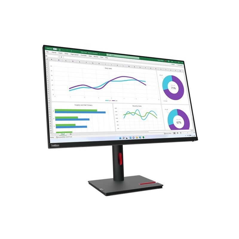 ThinkVision T32p-30 - 31.5" UHD HDMI, USB, DP [Reacondicionado Grado A+]