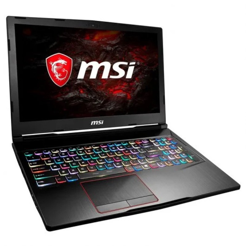 MSI GE63 Raider i7-8750H, 16GB, 256GB+1TB, 15.6"FHD, COA RGB 8RF, WLAN, BT, CAM, GeForce GTX 1070 [Reacondicionado Grado A]