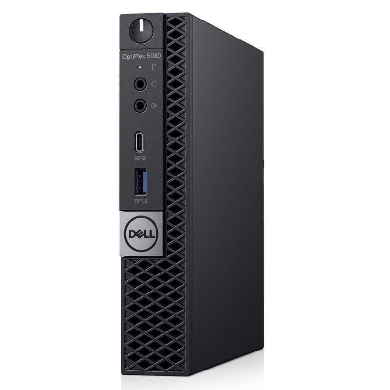 Dell OptiPlex 5060 MFF i5-8500T, 16GB, 240GB-SSD, W11P COA No ports [Reacondicionado Grado A]