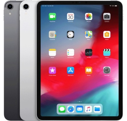 Apple iPad Pro 11" 2018 64GB WiFi Plata-1
