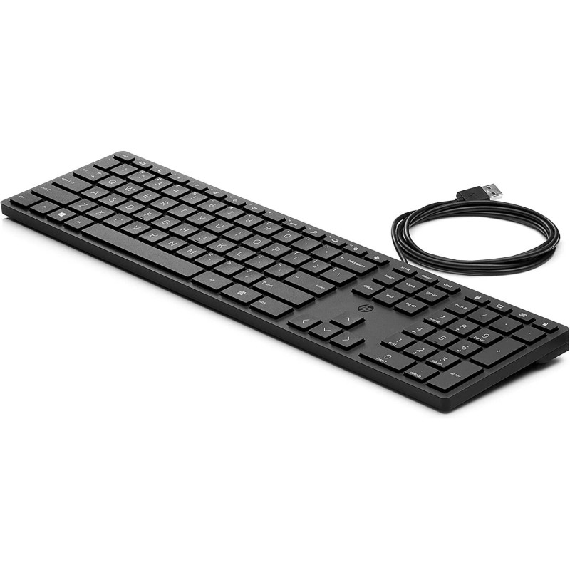 HP Halley USB Slim Keyboard AZERTY FRANCÉS [Reacondicionado Grado A]
