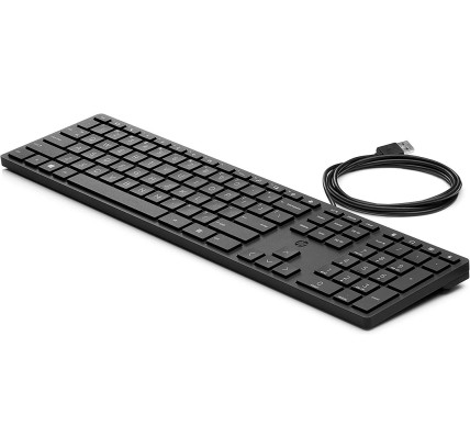 HP Halley USB Slim Keyboard AZERTY FRANCÉS