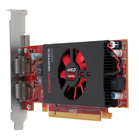 AMD AMD FirePro W2100 2GB GDDR3 PCIe 3.0 x16 perfil bajo 2x DisplayPort [Reacondicionado Grado A] Amd - 1