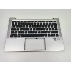 Teclado HP L85737-BB1 HEBREO (QWERTY), EliteBook 830 G7 Plata Palmrest [Reacondicionado Grado A] HP - 1