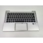 Teclado HP L85737-BB1 HEBREO (QWERTY), EliteBook 830 G7 Plata Palmrest [Reacondicionado Grado A]
