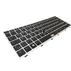 Teclado HP L11307-081 DANÉS (QWERTY), Dansk Tastatur EliteBook 850 G4 Plata [Reacondicionado Grado A] HP - 1