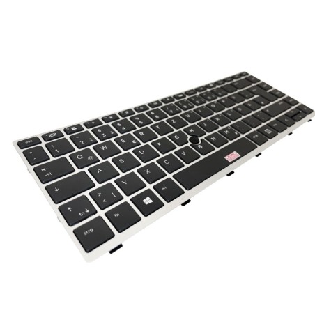Teclado HP L11307-081 DANÉS (QWERTY), Dansk Tastatur EliteBook 850 G4 Plata [Reacondicionado Grado A] HP - 1
