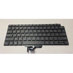 Teclado Dell 01VJ7V INGLES INTERNACIONAL EEUU (QWERTY), International English Keyboard USA Latitude 7310 Negro Retroiluminado De