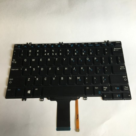 Teclado Dell 0346TJ INGLES INTERNACIONAL EEUU (QWERTY), International English Keyboard USA Latitude 5280, 5288, 5289, 5290, 7280