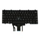 Teclado Dell 0F2X80 INGLES EEUU (QWERTY), International English Keyboard USA Latitude E7450 E7470 E5450 E5470 E4590, Retroilumin