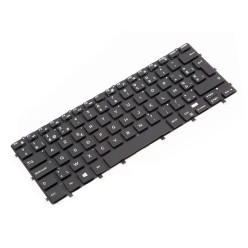 Teclado Dell 0Y1G0F BELGA (AZERTY), Clavier Belge XPS 15 9550, 9560, Inspiron 7558, 7568 Retroiluminación Negro  Dell - 1