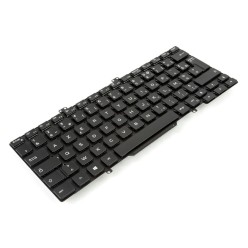 Teclado Dell 0VTHGH, 07RR5H FRANCES (AZERTY), Clavier Français Latitude 7400 3400 5400 7410 5401 5411 Negro  Dell - 1