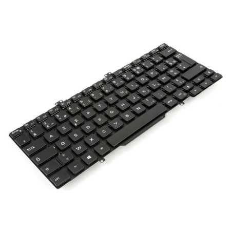 Teclado Dell 0VTHGH, 07RR5H FRANCES (AZERTY), Clavier Français Latitude 7400 3400 5400 7410 5401 5411 Negro  Dell - 1