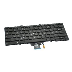 Teclado Dell 0XTHVX FRANCES CANADIENSE (QWERTY) Clavier Franco-Canadien Latitude 5400 5401 5410 5411 7400 7410 Retroiluminado Ne