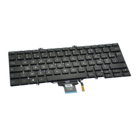 Teclado Dell 0XTHVX FRANCES CANADIENSE (QWERTY) Clavier Franco-Canadien Latitude 5400 5401 5410 5411 7400 7410 Retroiluminado Ne