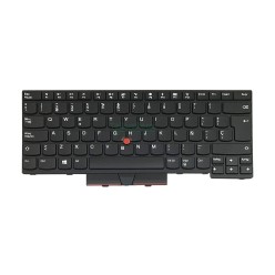 Teclado Lenovo 01AX364 PORTUGUES (QWERTY), Teclado Português ThinkPad T470, T480 Retroiluminado Negro Lenovo - 1