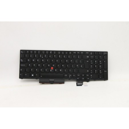 Teclado Lenovo 5N20Z74846, 5N20X22904 INGLES UK (QWERTY), English Keyboard UK ThinkPad P15, T15g G1 Retroiluminado Negro Lenovo 