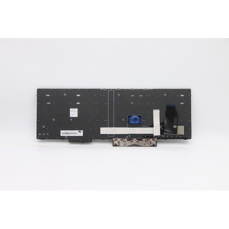 Teclado Lenovo 5N20V78925, 5N20V78126 PORTUGUES (QWERTY), Teclado Português Thinkpad P15 P15s G1 G2 T15 G1  Negro
