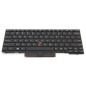 Teclado Lenovo 01YP079 DANES (QWERTY), ThinkPad X280 X390 Retroiluminado Negro [Reacondicionado Grado A]