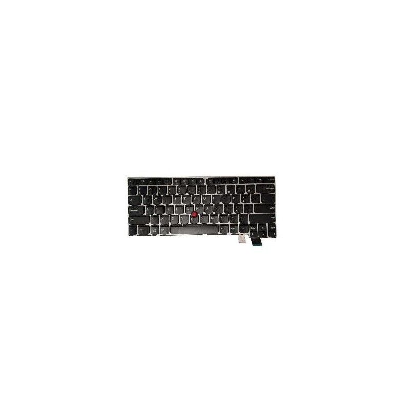 Teclado Lenovo 01ER898 INGLÉS UK (QWERTY), Thinkpad T460p T460s Retroiluminado GRIS [Reacondicionado Grado A]