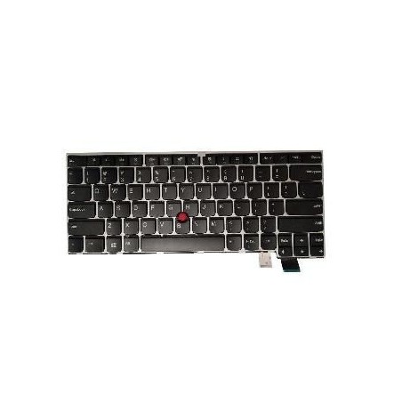 Teclado Lenovo 01ER898 INGLÉS UK (QWERTY), Thinkpad T460p T460s Retroiluminado GRIS [Reacondicionado Grado A] Lenovo - 1