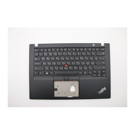 Teclado Lenovo SN20R66114 INGLES EEUU (QWERTY), English Keyboard EEUU ThinkPad T490s Retroiluminado Negro Palmrest Lenovo - 1