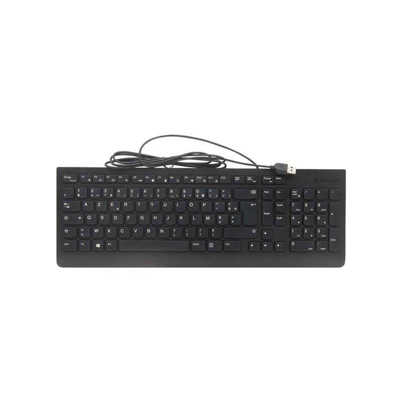 Lenovo USB Keyboard Slim  AZERTY FRANCES [Reacondicionado Grado A]
