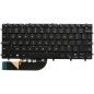 Teclado Dell 05P2NX ALEMAN (QWERTZ), Deutsche Tastatur PRECISION 5510 5520 7568 9550 Negro Retroiluminado