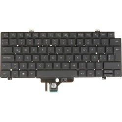 Teclado Dell 0MV4X8, 0CW3R5  INGLÉS EEUU (QWERTY), International English Keyboard USA, LATITUDE 5420 5430 7420 7430 7520 7530 R 