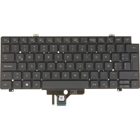 Teclado Dell 0MV4X8, 0CW3R5  INGLÉS EEUU (QWERTY), International English Keyboard USA, LATITUDE 5420 5430 7420 7430 7520 7530 R 