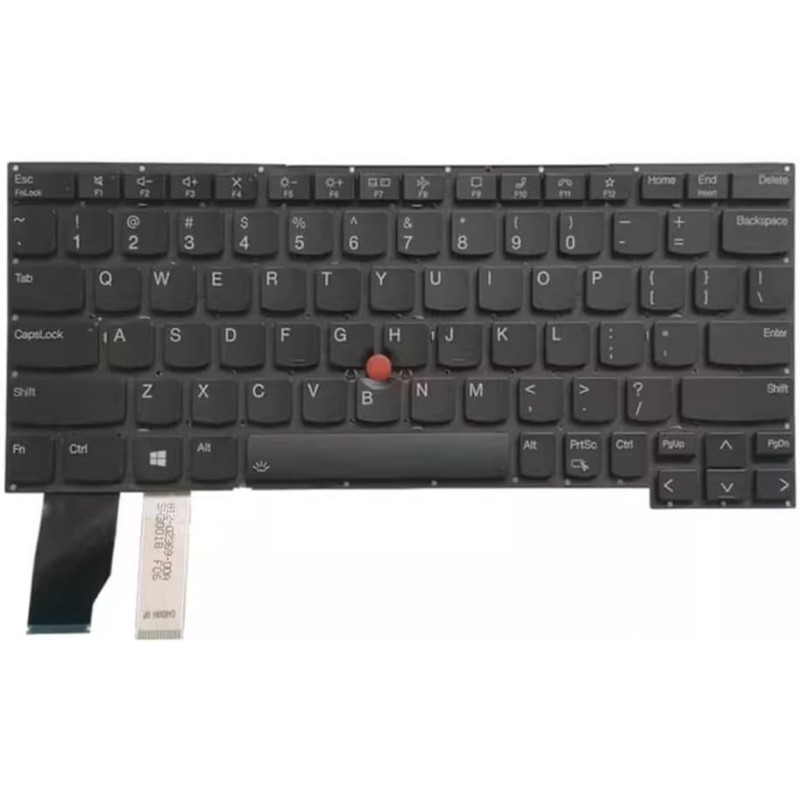 Teclado Lenovo 01YP520, 01YP280, 01YP499, 01YP389  INGLÉS EEUU (QWERTY), International English Keyboard USA Thinkpad T14s Retro