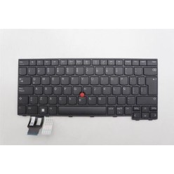Teclado Lenovo 5N21D68170, 5N21D68171, 5N21D68194 ALEMÁN (QWERTZ), Deutsche Tastatur ThinkPad L14 Gen 4 Retroiluminado negro Len